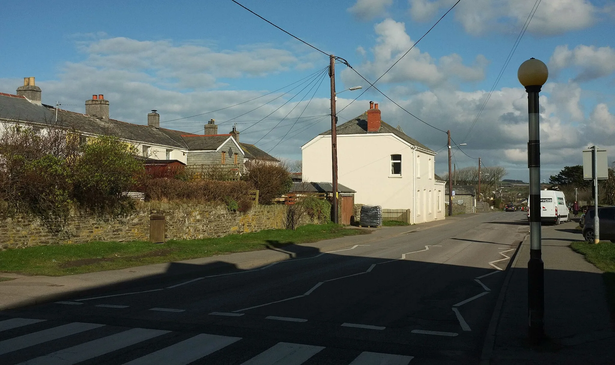 Photo showing: B3314 at Delabole