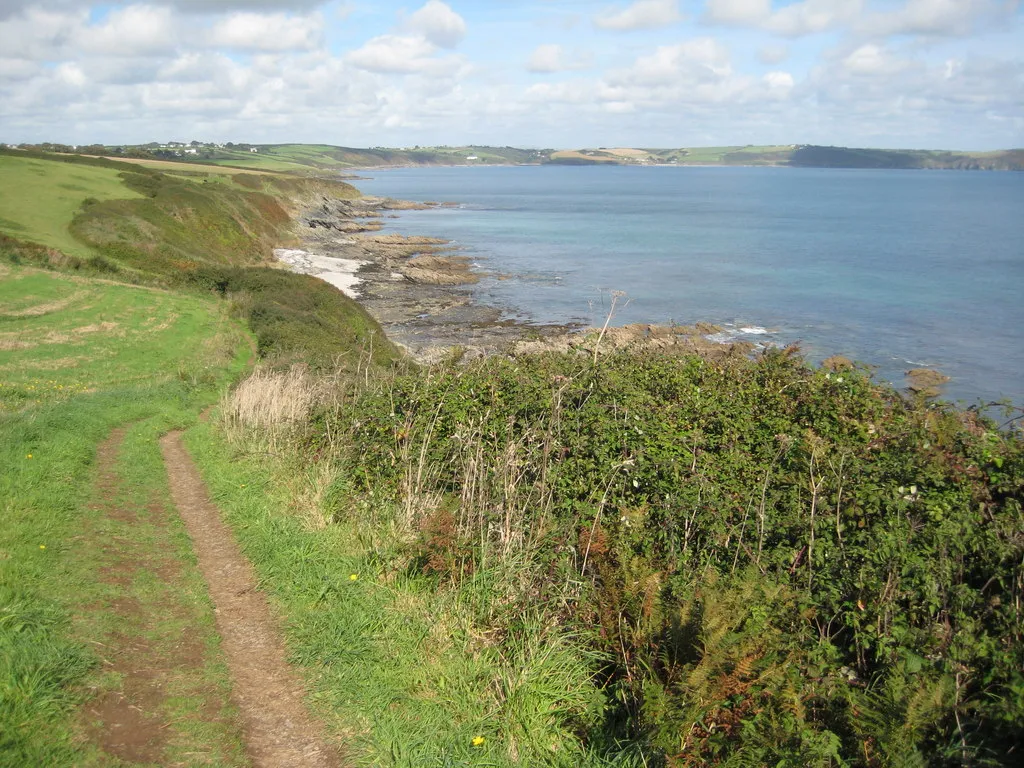 Photo showing: Coast path south of Portscatho