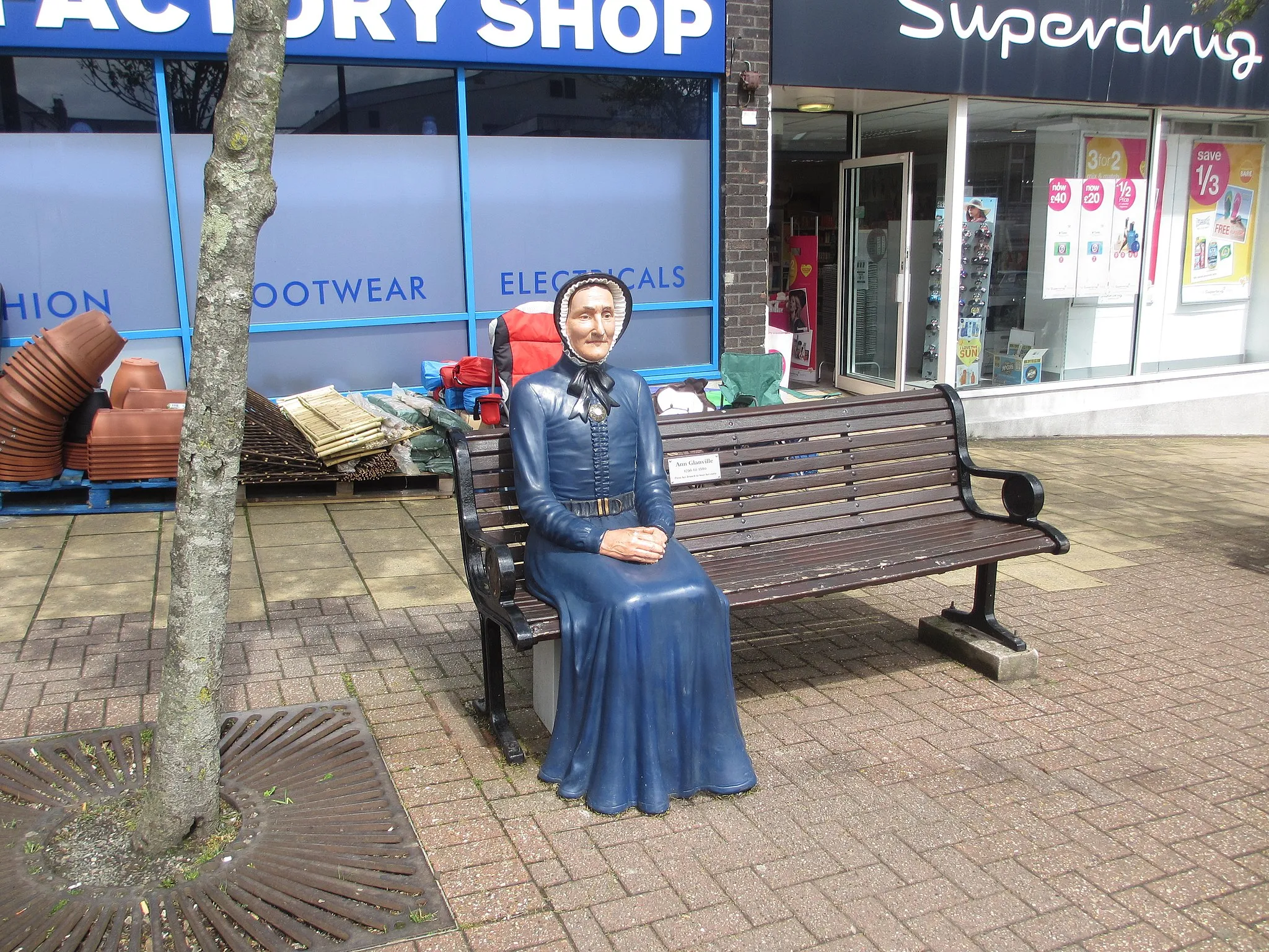 Photo showing: Ann Glanville (1796-1880), Fore Street, Saltash