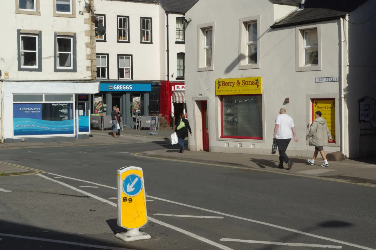 Photo showing: Market Place, Wigton