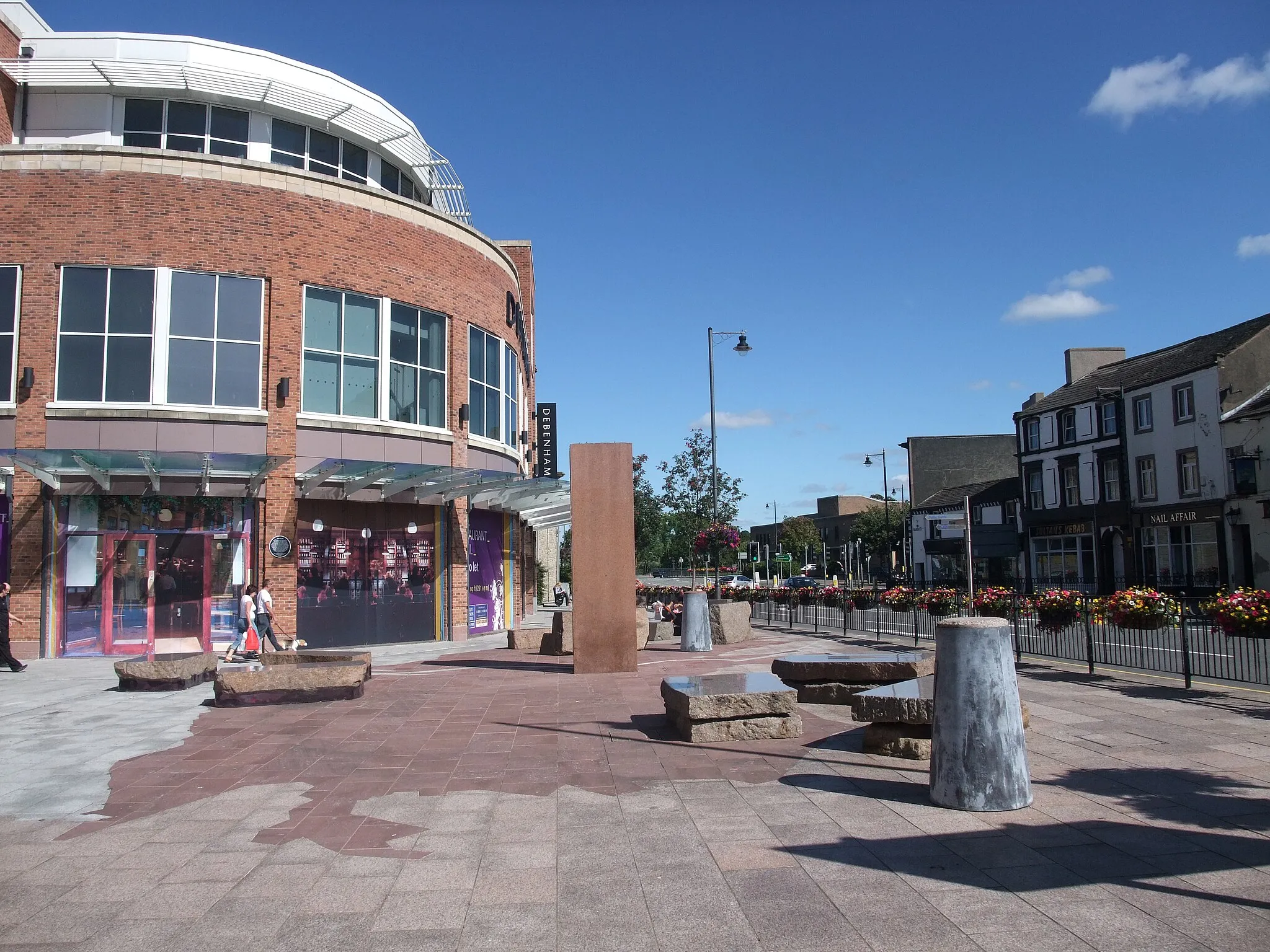 Photo showing: New shopping centre of Washington Street, Workington