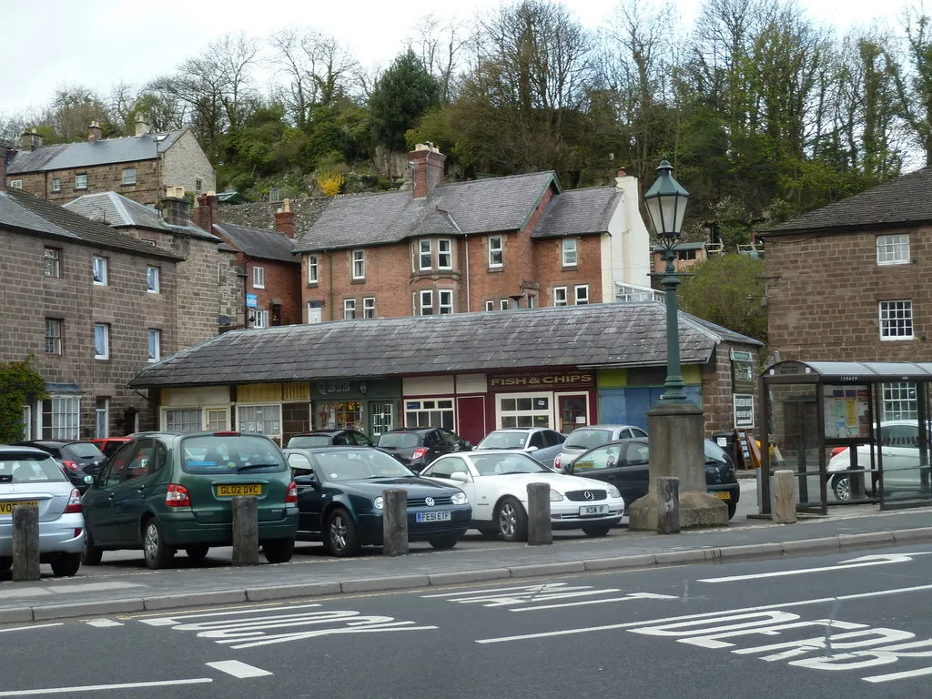 Photo showing: Market place, Cromford