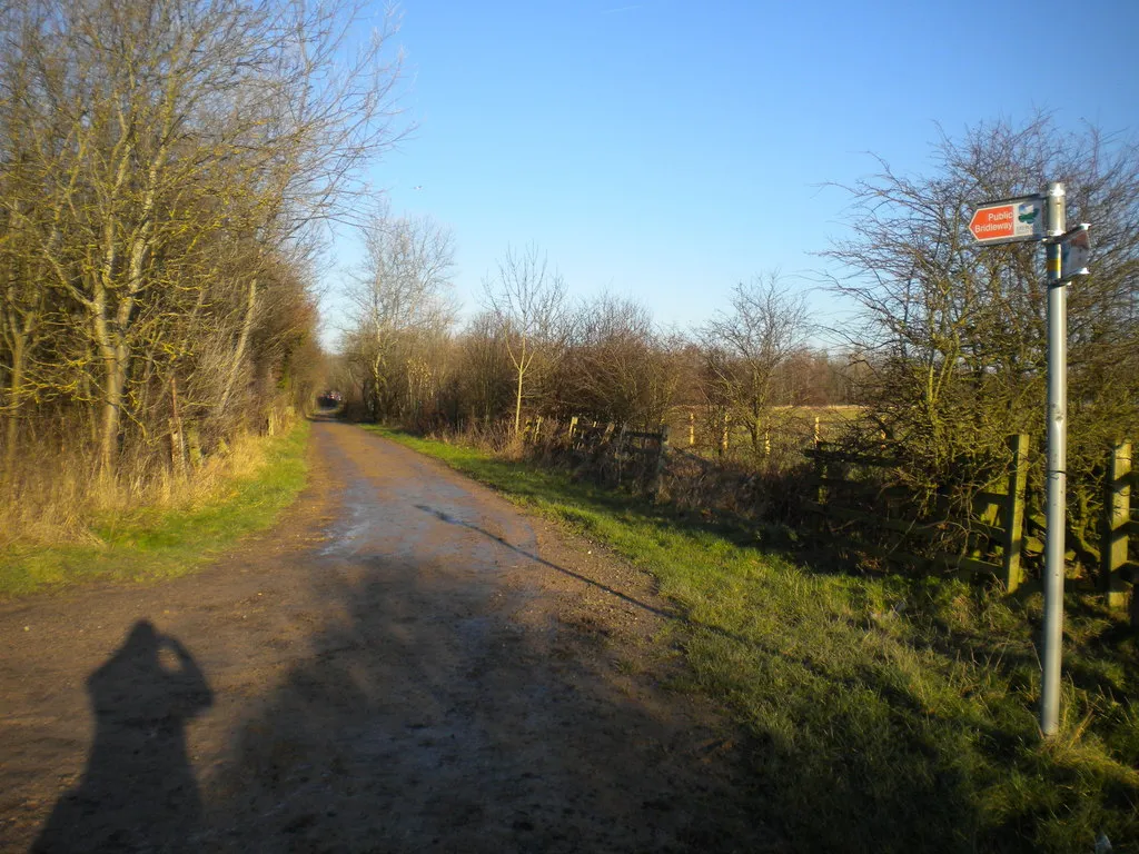 Photo showing: Bridleway in the Erewash Valley east of Cotmanhay (3)