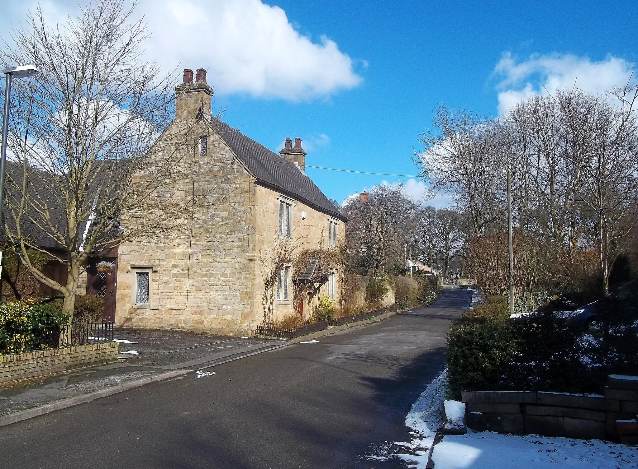 Photo showing: Back Lane in Glapwell