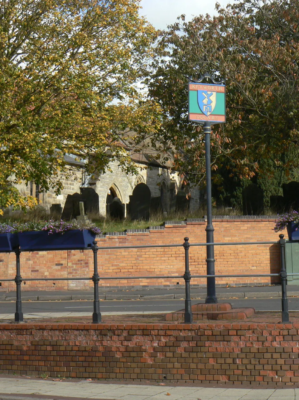 Photo showing: Keyworth village sign