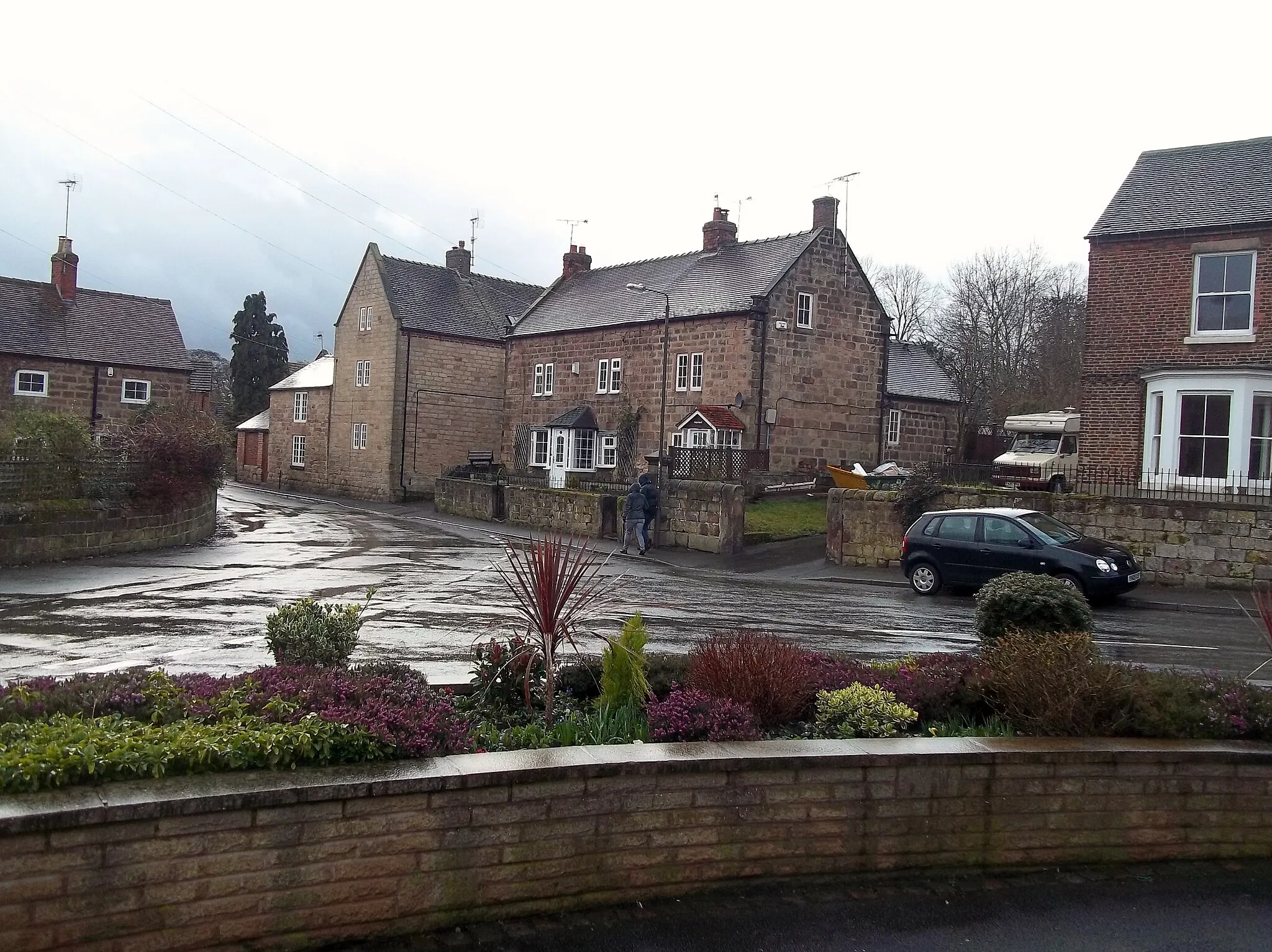 Photo showing: A Wet Afternoon in Little Eaton