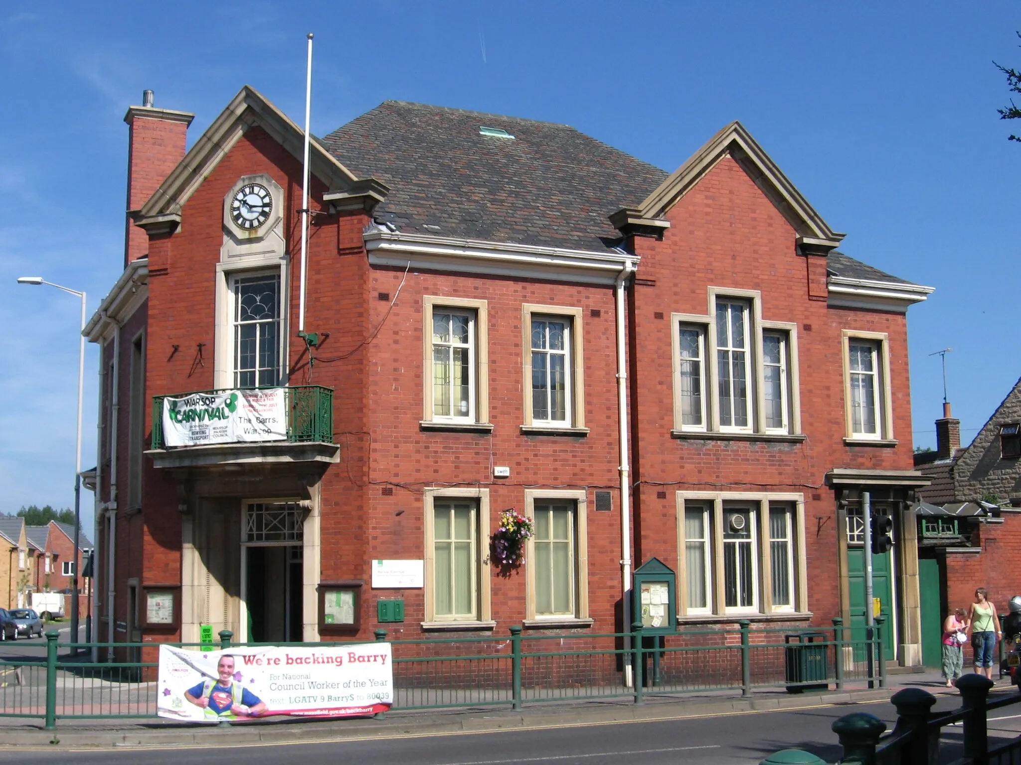 Photo showing: Warsop - Town Hall