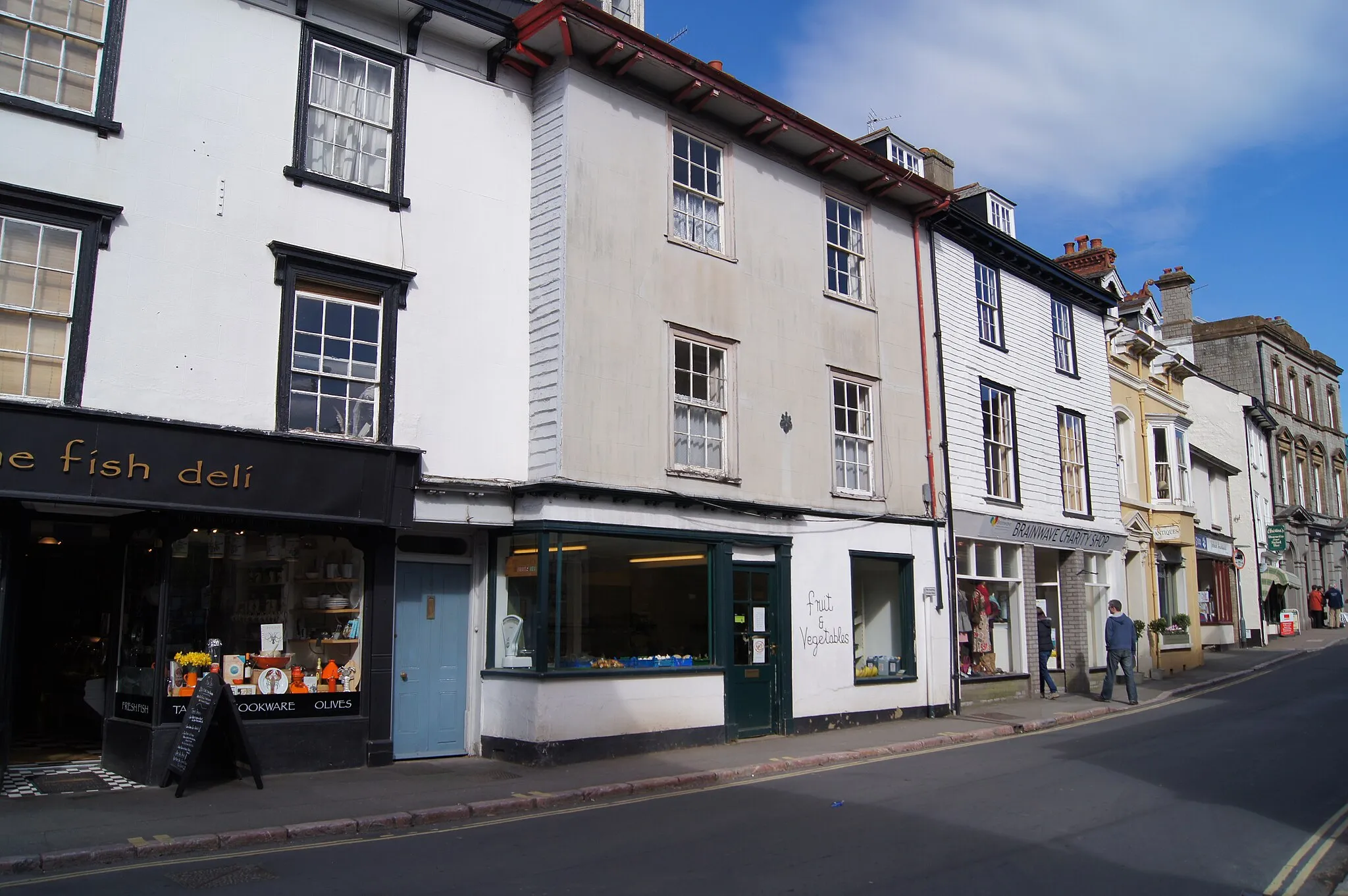 Photo showing: Shops on East Street