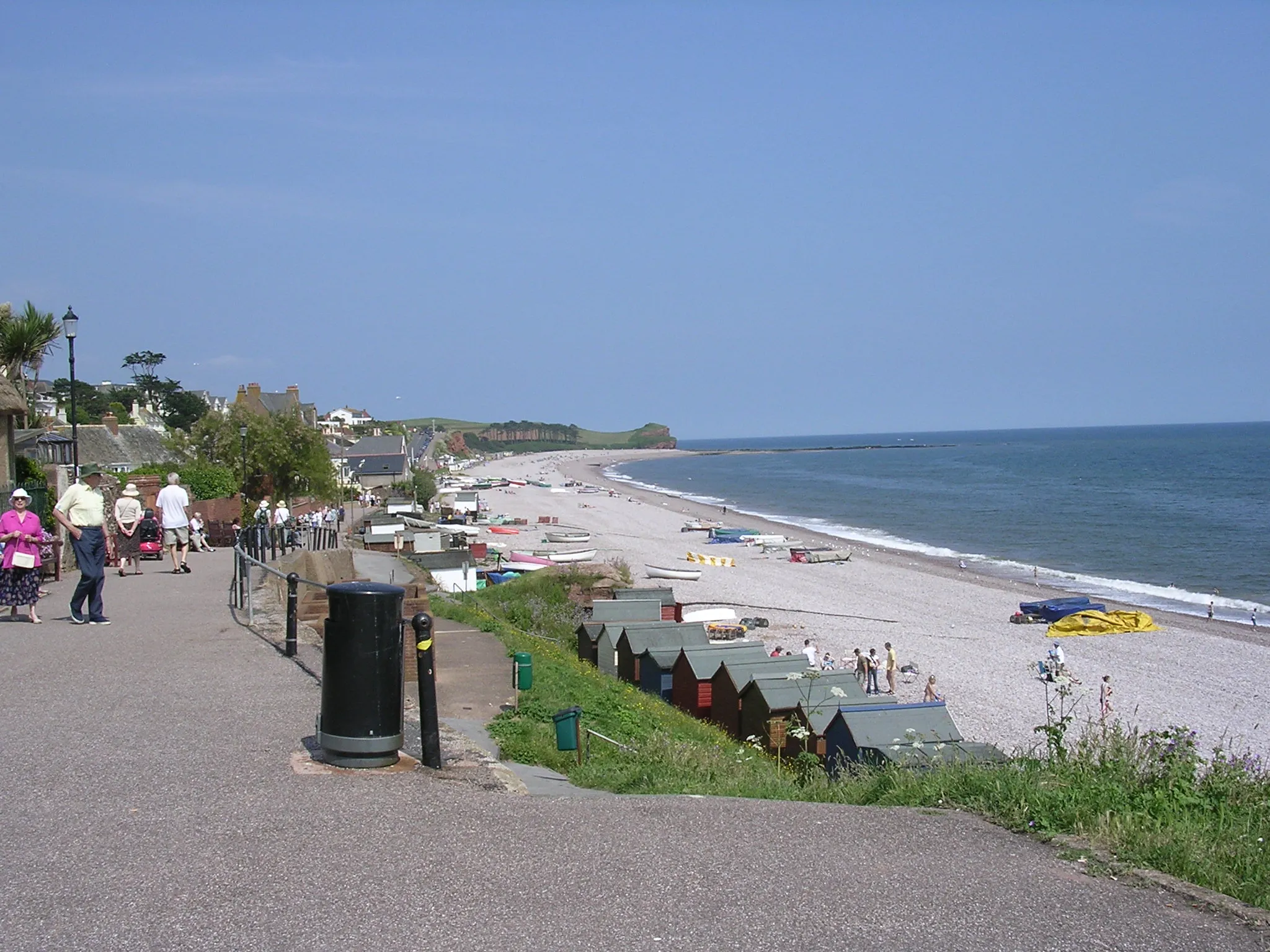 Photo showing: The beach at Budleigh Salterton
Photo by me