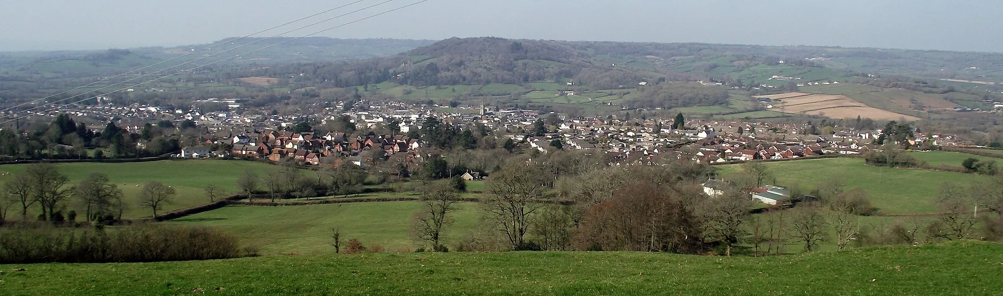 Photo showing: Photo of a part of Honiton town from the south.