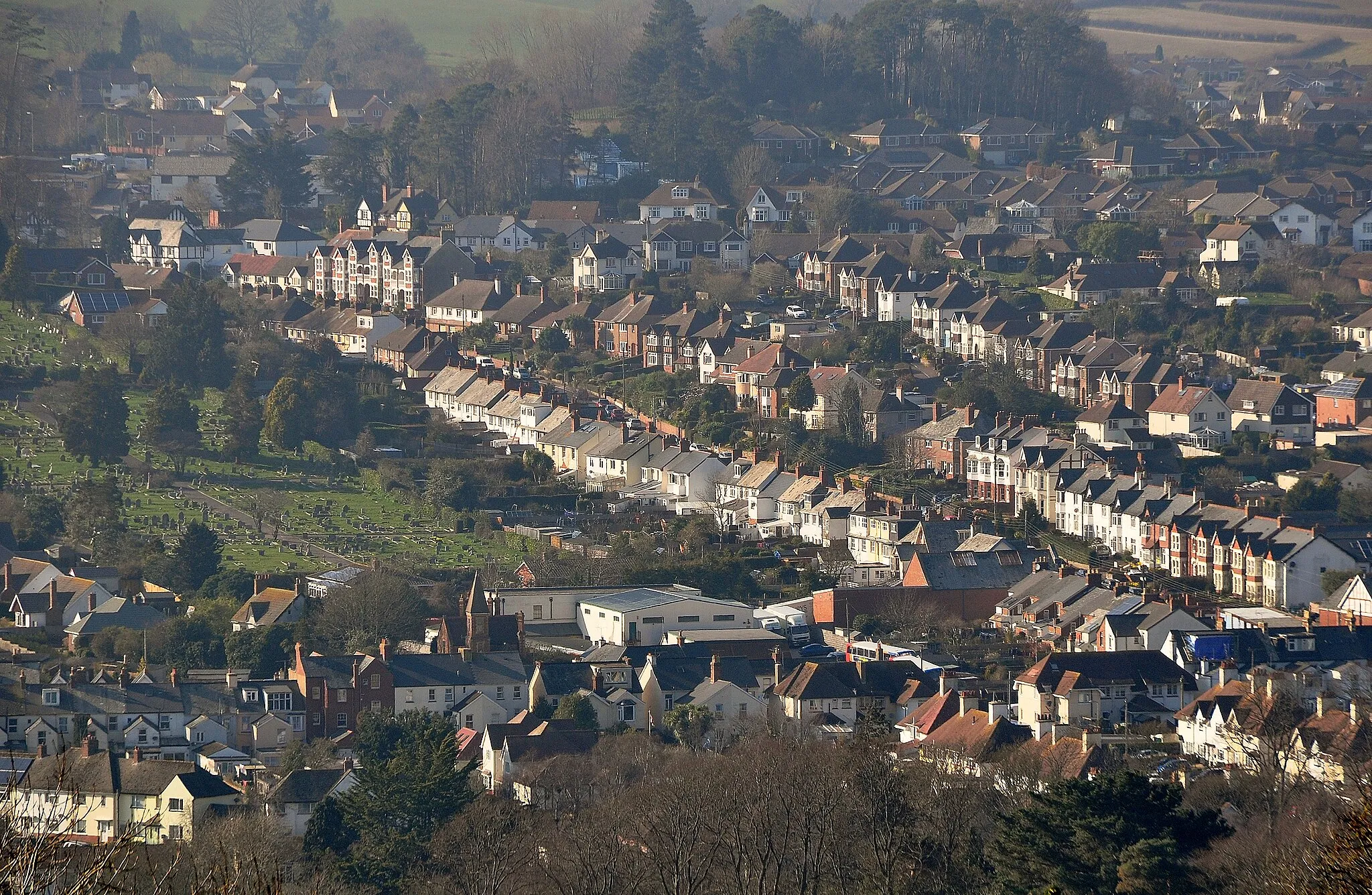 Photo showing: East Devon : Sidmouth Scenery