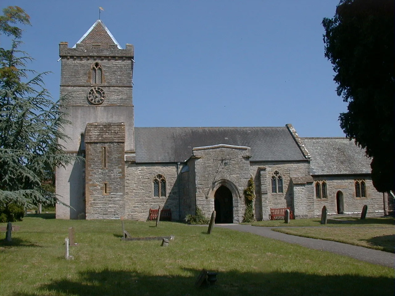 Photo showing: Puriton Parish Church