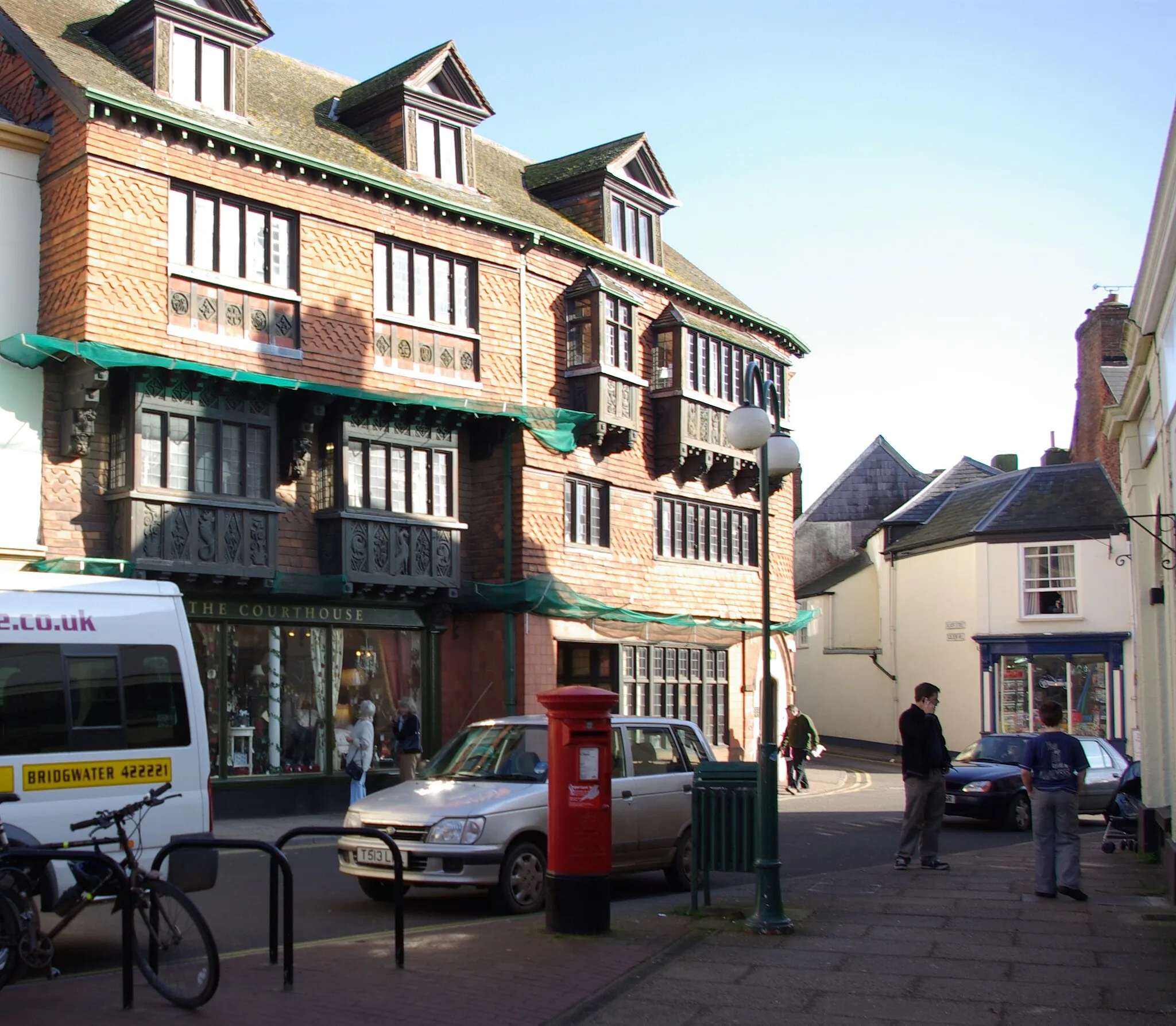 Photo showing: Old houses in Wiveliscombe, Somerset, UK