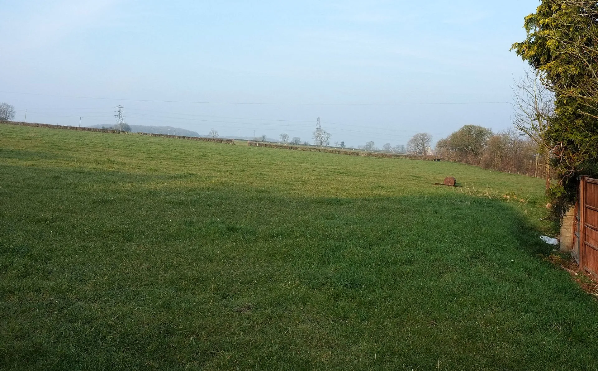 Photo showing: Field by Crancombe Lane