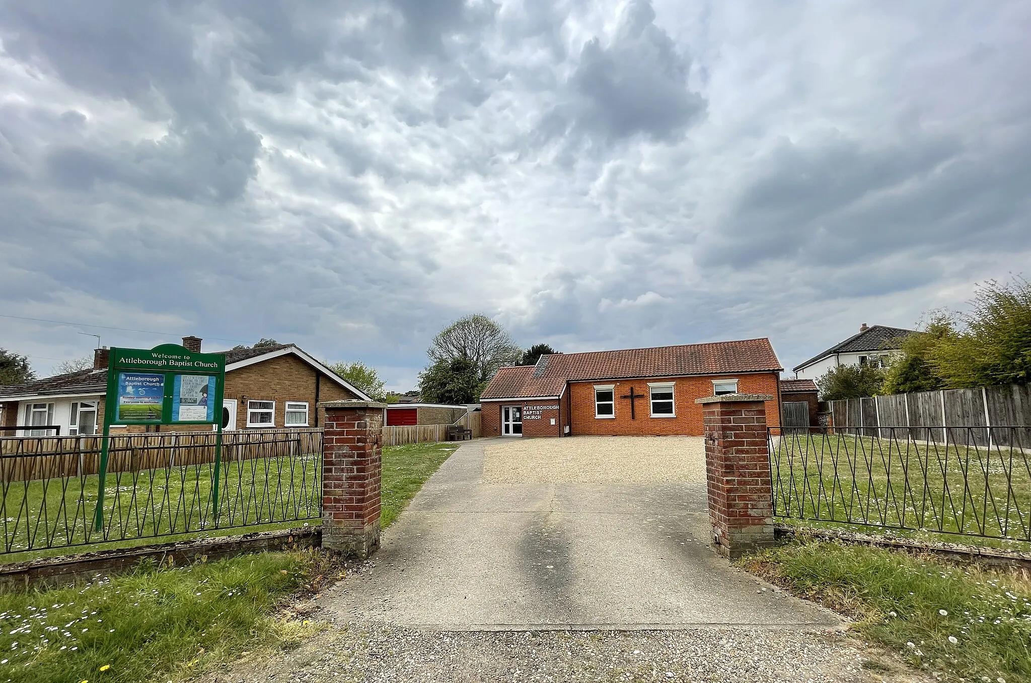 Photo showing: The Eastern Baptist Association Baptist Church in Attleborough