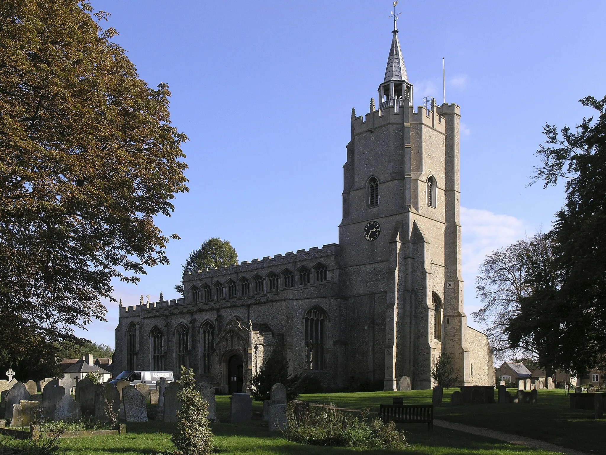 Photo showing: St Mary the Vuirgin Church, Burwell, Cambridgeshire