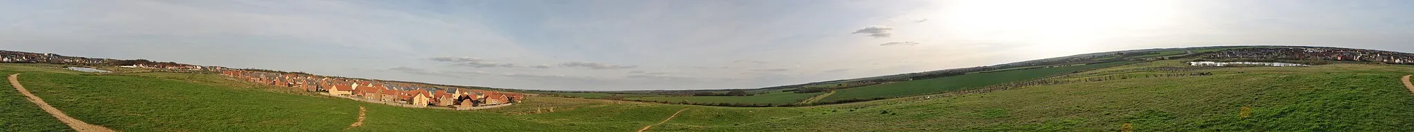 Photo showing: Cambourne 360 view from Crow Hill