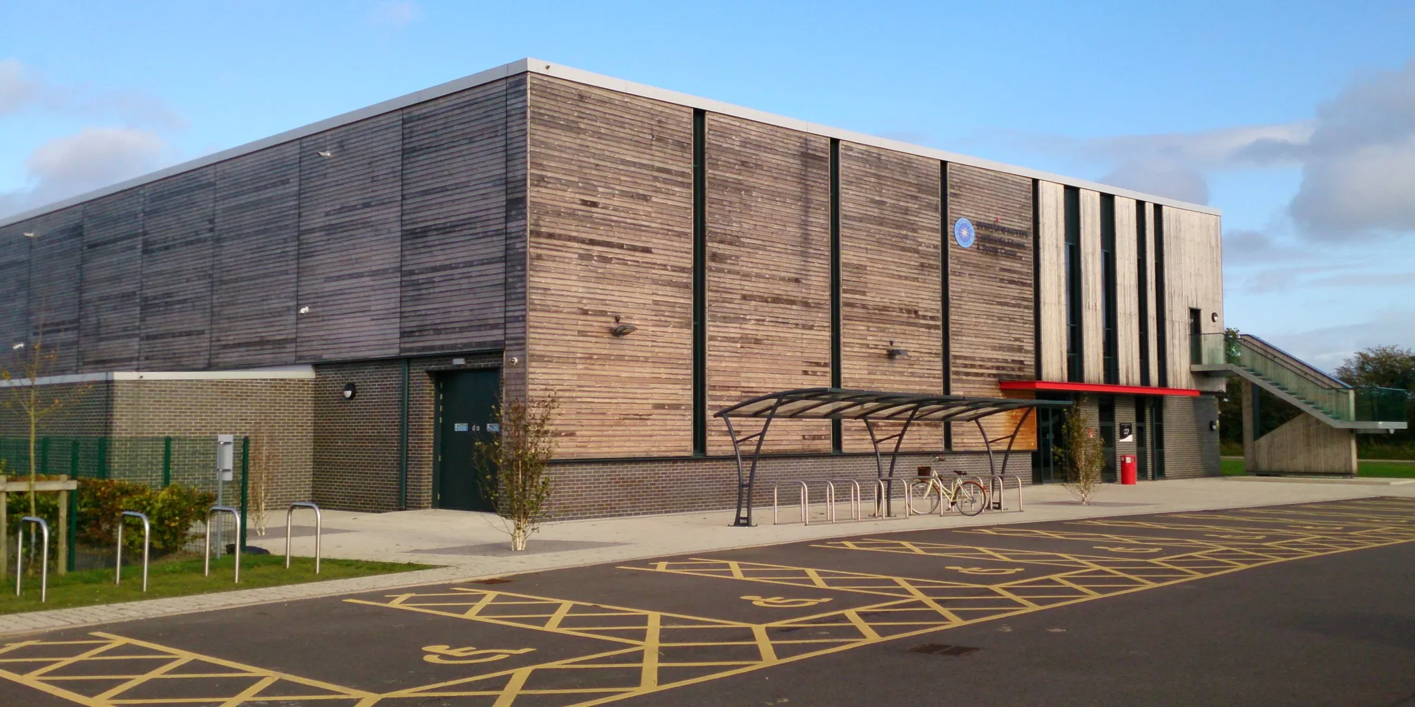 Photo showing: Cambourne Fitness and Sports Centre in October 2013.