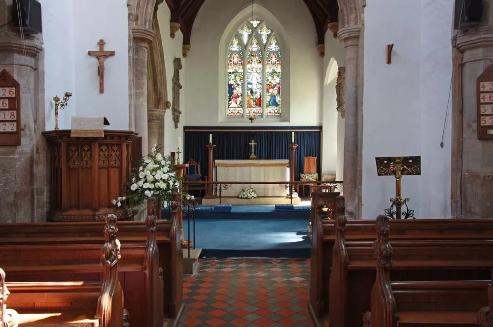Photo showing: St Benedict, Glinton - East end