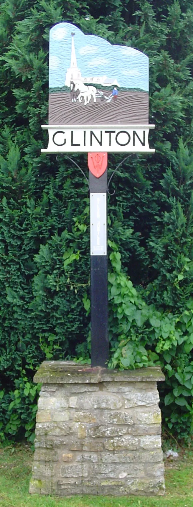 Photo showing: Signpost in Glinton