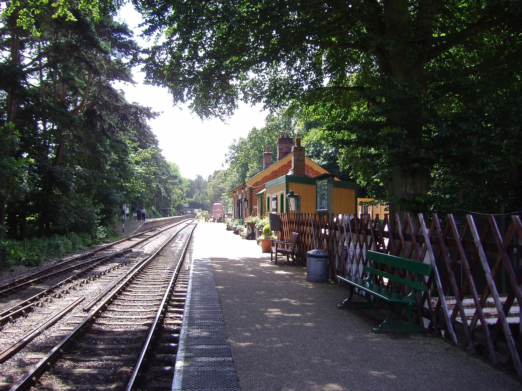 Photo showing: A Digital Photograph of Holt Railway station on the North Norfolk Railway Taken in August 2007 by stavros1