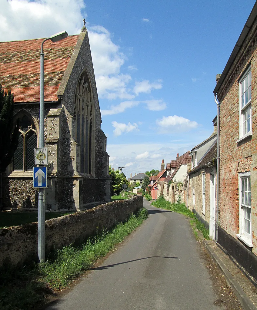Photo showing: Isleham: Church Lane