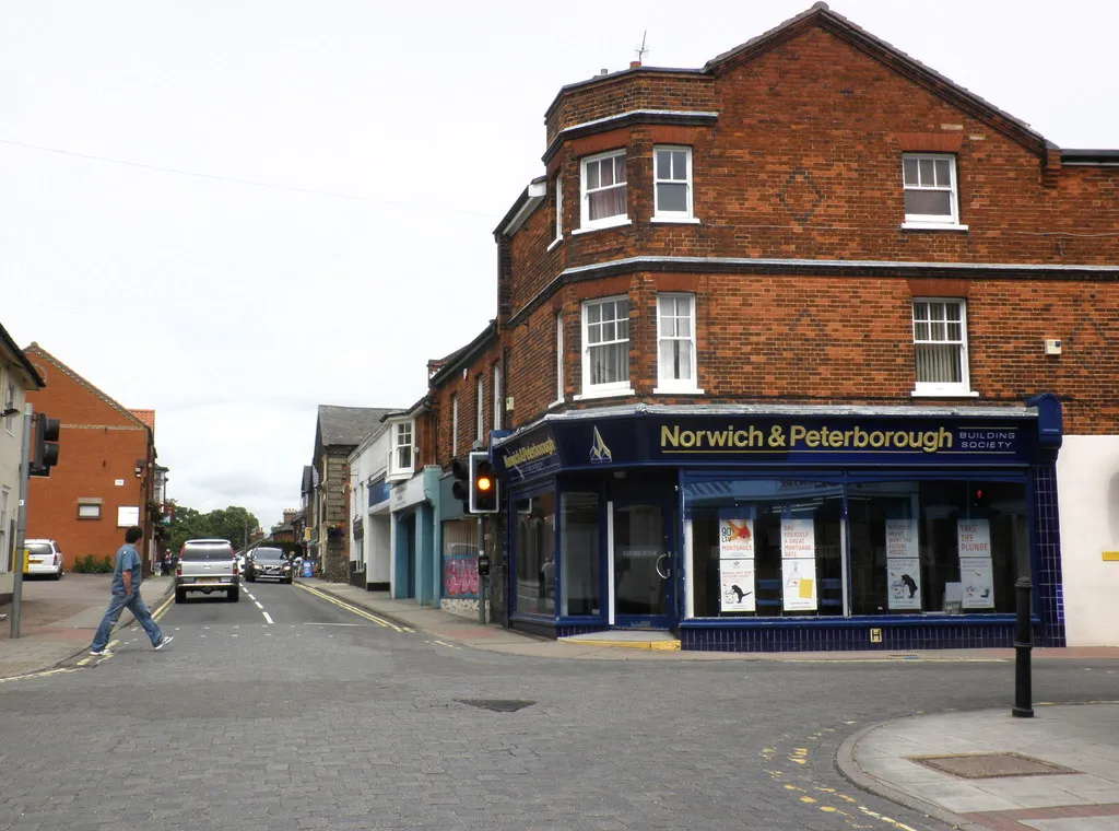 Photo showing: High Street, Leiston