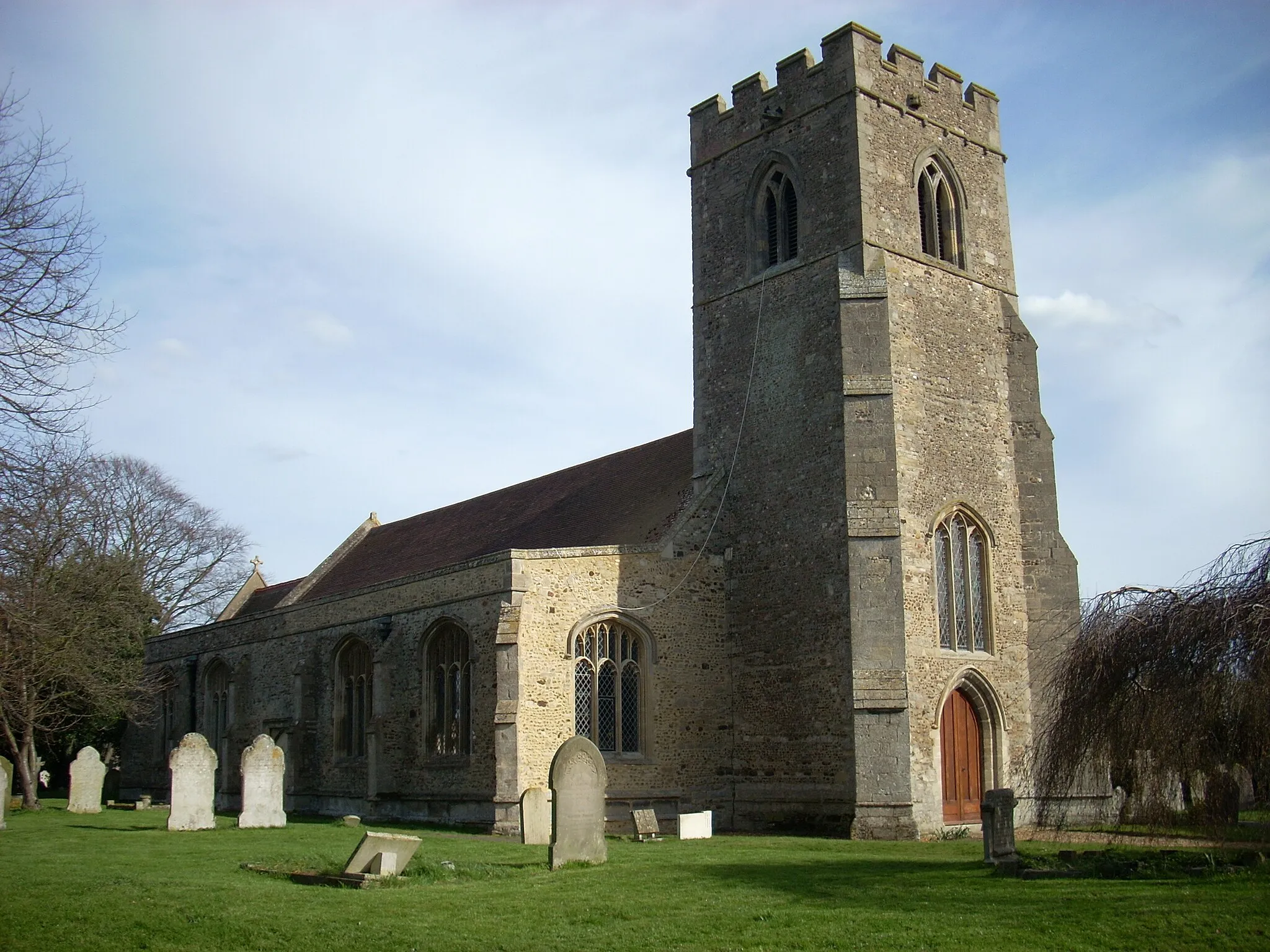 Photo showing: St Andrew's church, Oakington, Cambridgeshire, England