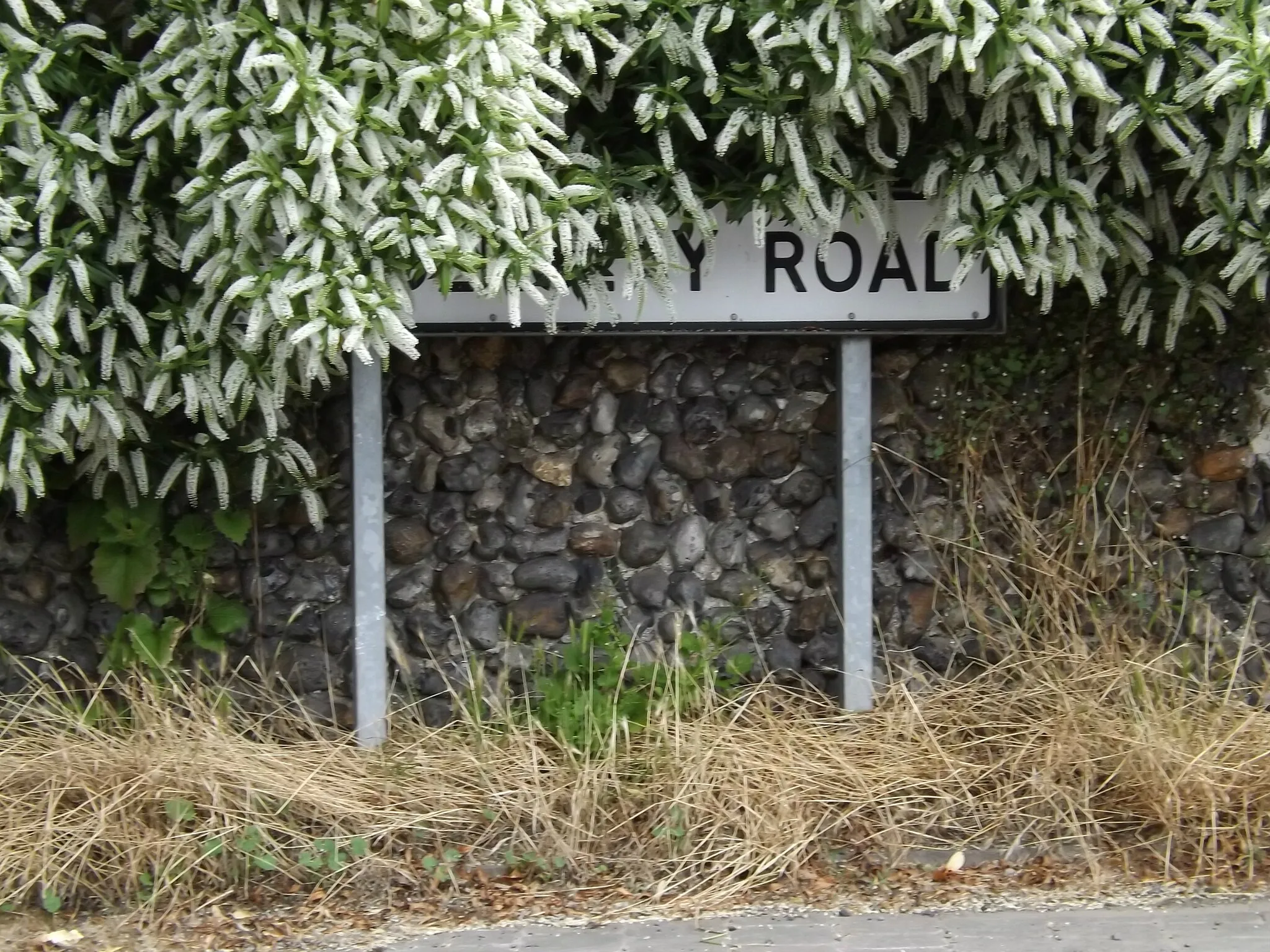 Photo showing: Hinderclay Road sign