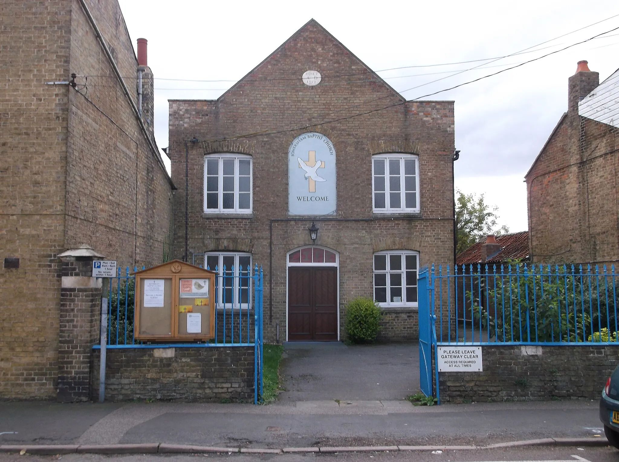 Photo showing: Baptist Church, Somersham, Hunts