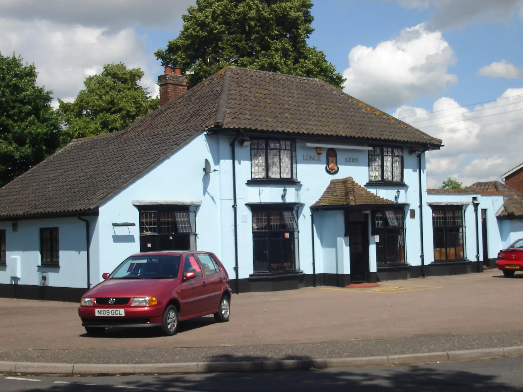 Photo showing: Picture of the Longe Arms public house Spixworth Norfolk