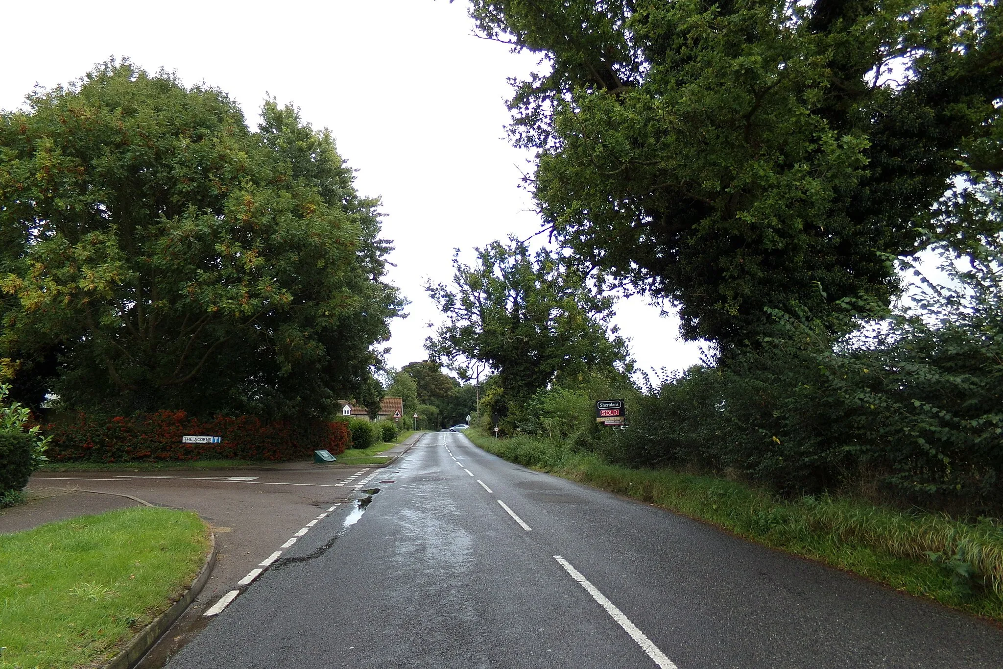 Photo showing: Beyton Road, Thurston