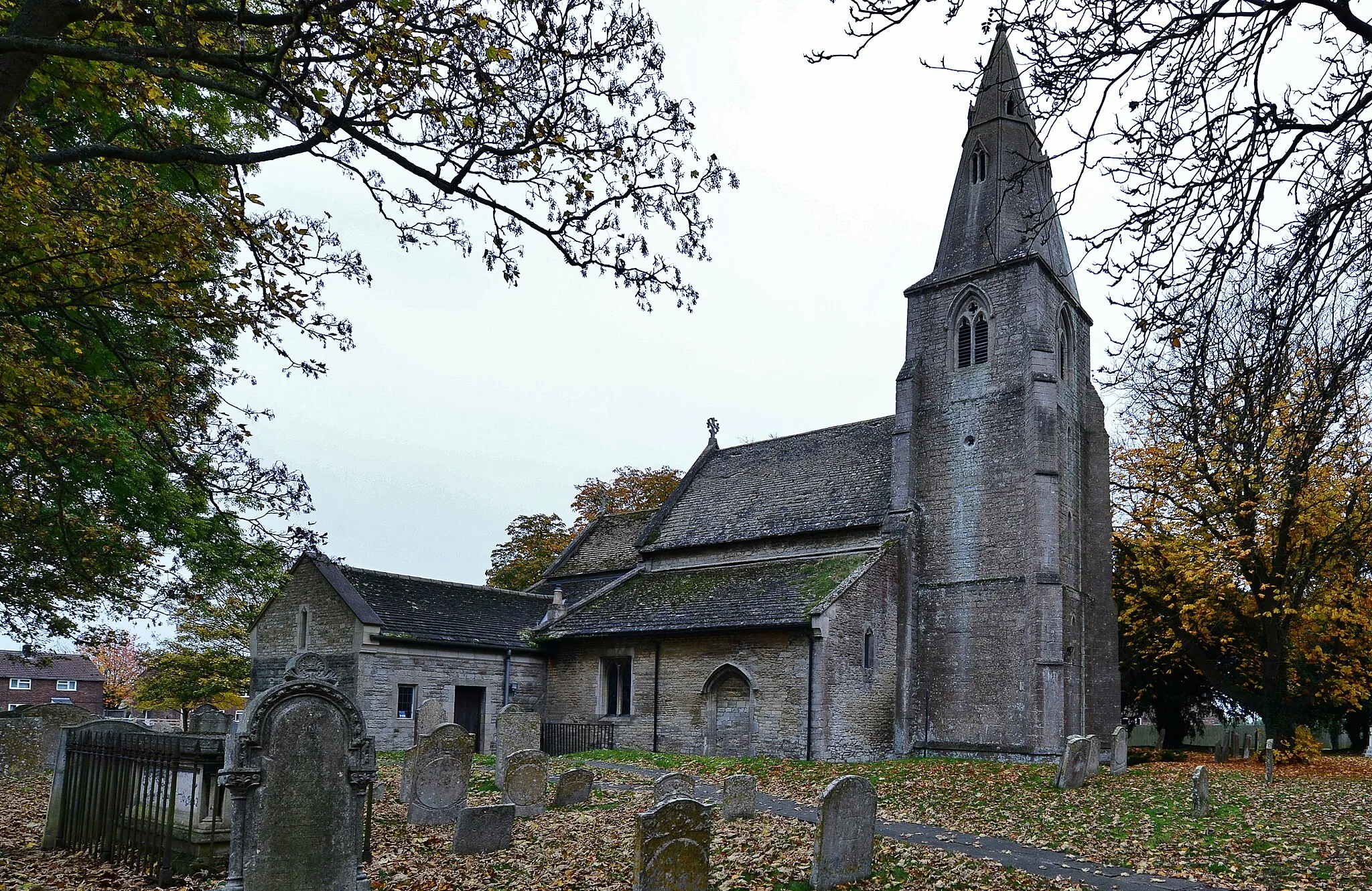 Photo showing: Wittering, All Saints Church: North western aspect