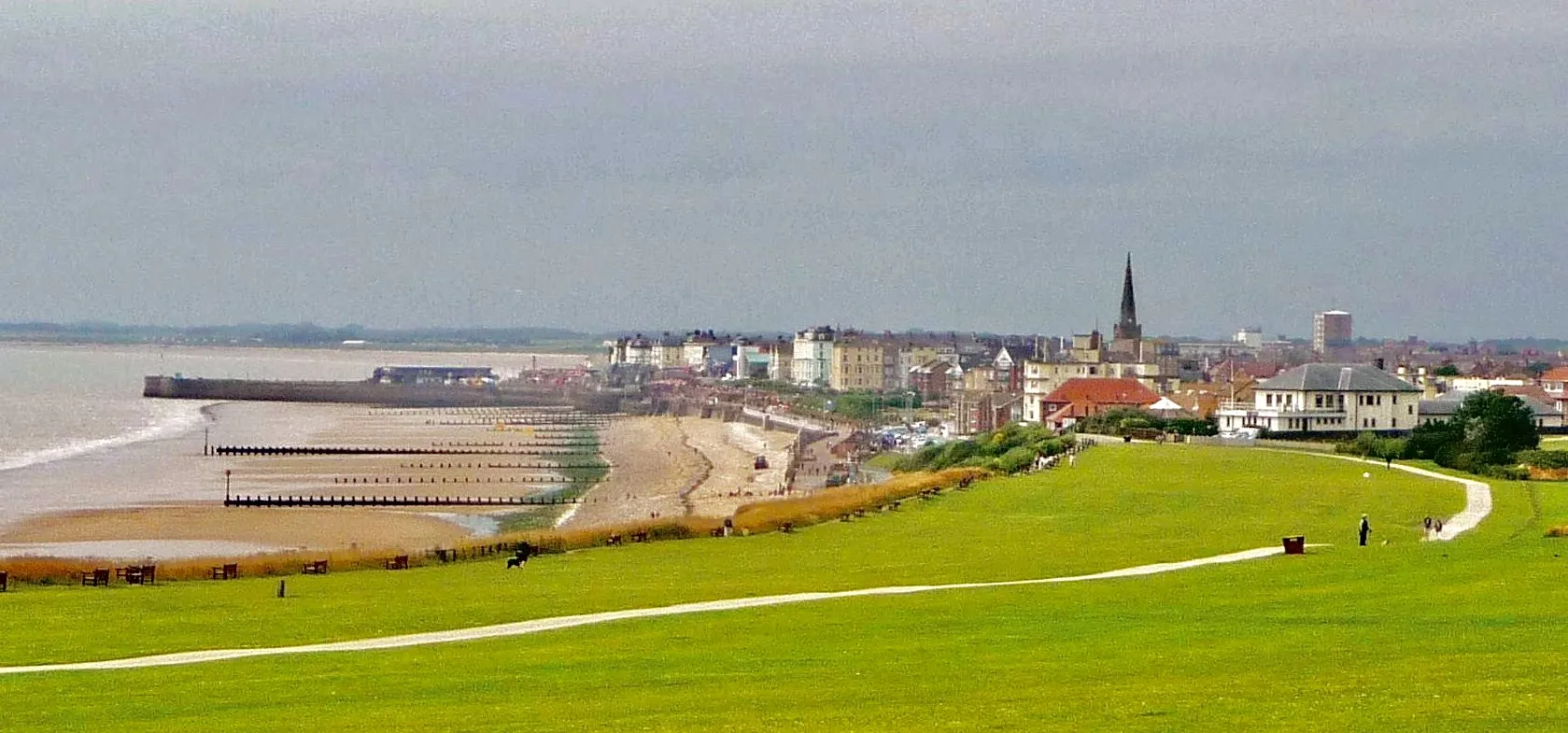 Photo showing: North bay Bridlington, East Riding of Yorkshire, England.