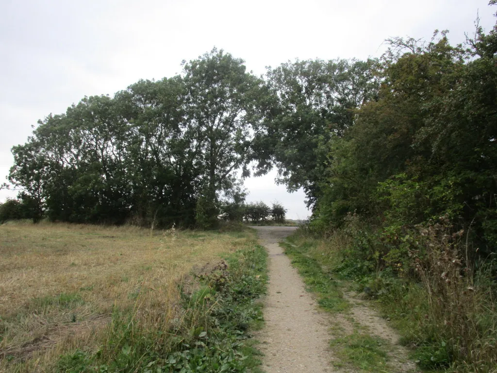 Photo showing: Approaching Common Lane, Welton, East Riding of Yorkshire, England. On the bridleway from Brough.