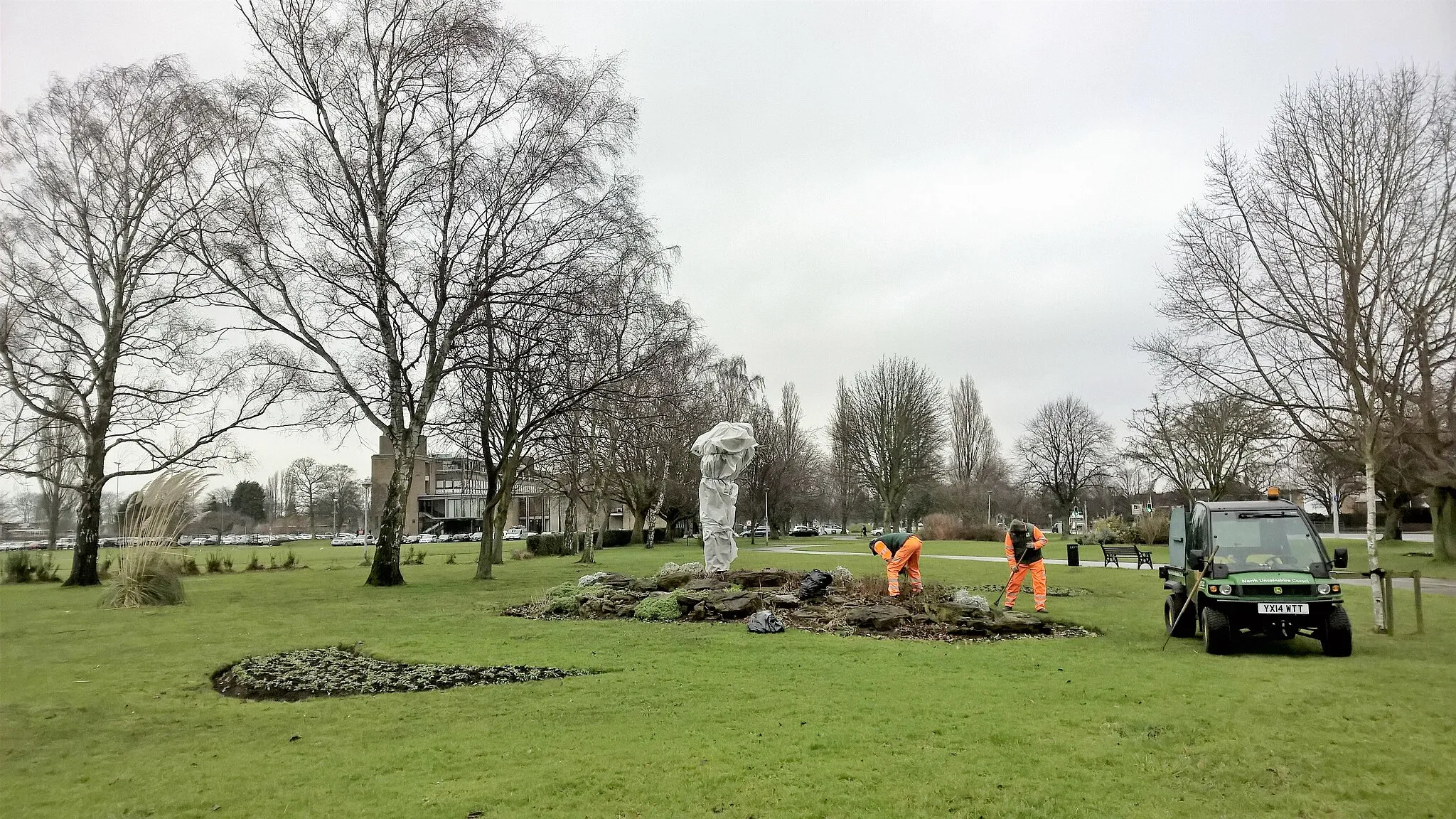 Photo showing: Queens Gardens, Scunthorpe