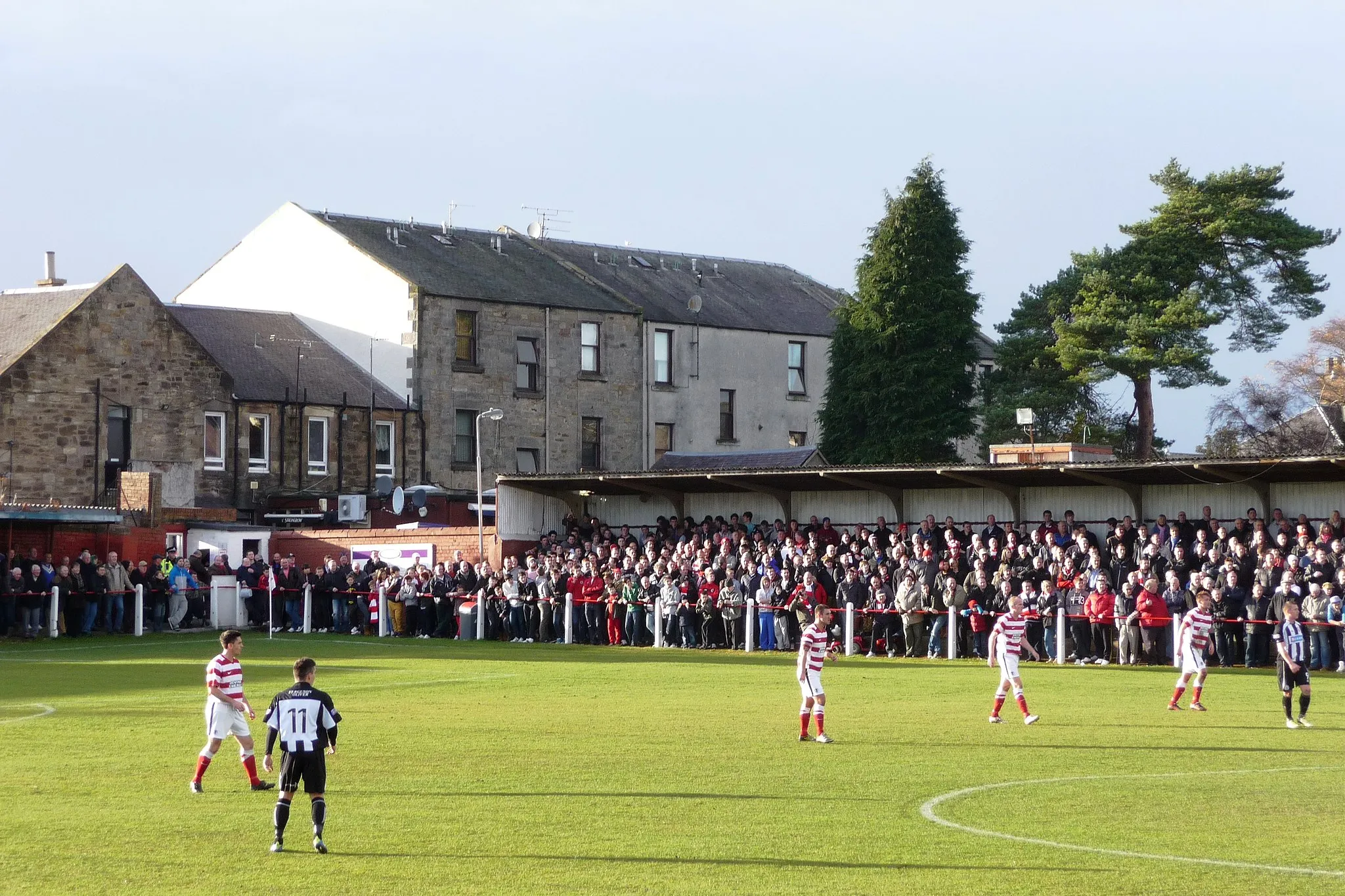 Photo showing: Bonnyrigg Red Rose 0 Brechin City 6