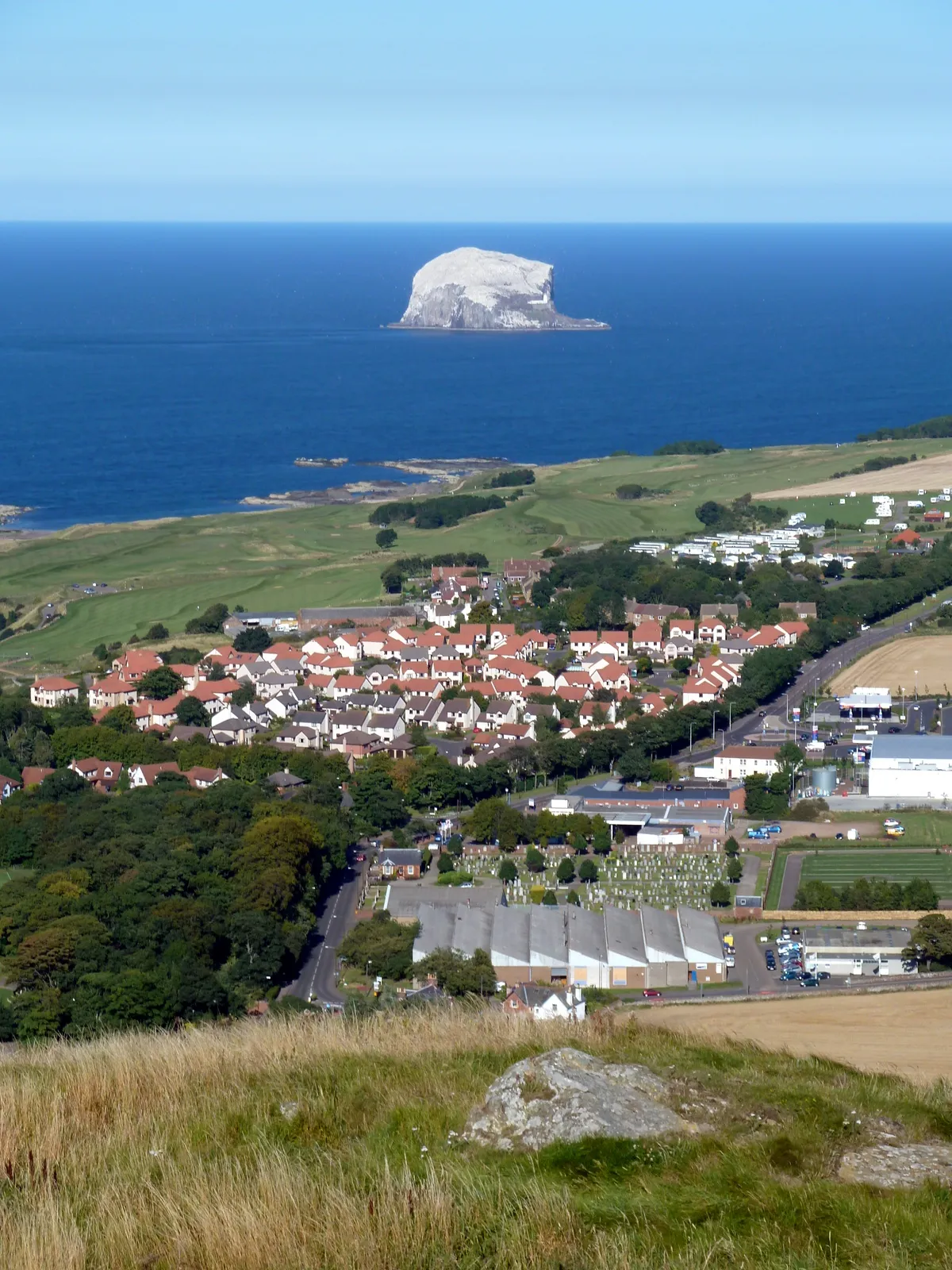 Photo showing: North Berwick és a Bass Rock