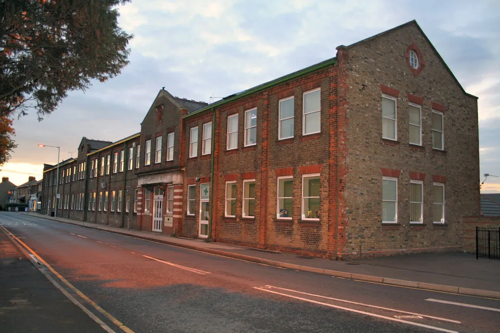 Photo showing: The frontage of Colonel Cromptons former Arc works in Writtle Road Chelmsford.