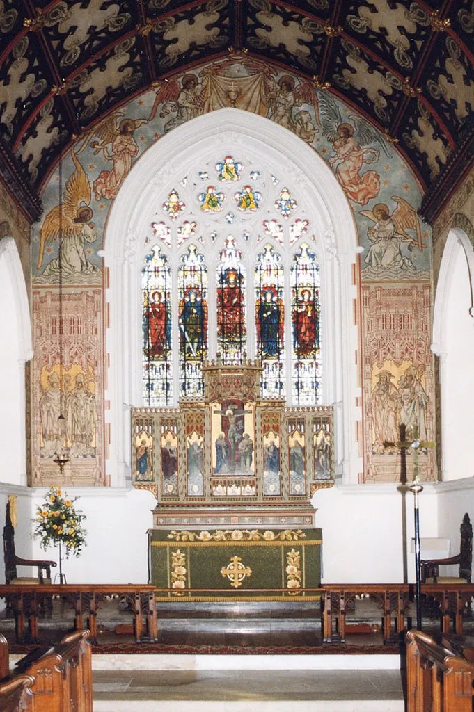 Photo showing: St Andrew, Halstead - Chancel