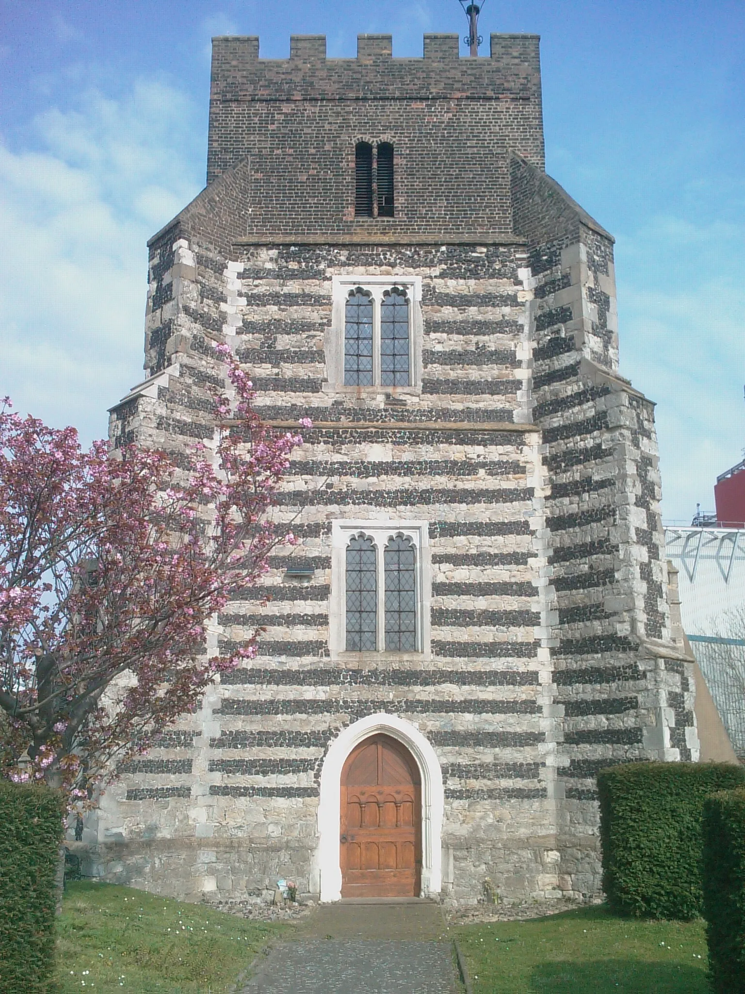 Photo showing: St Clement's Church, West Thurrock