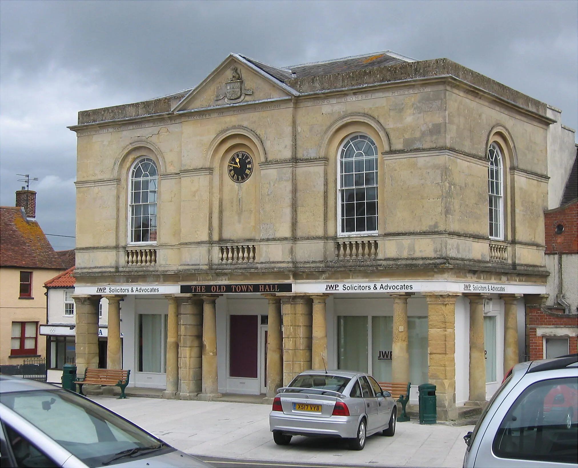 Photo showing: Westbury old town hall