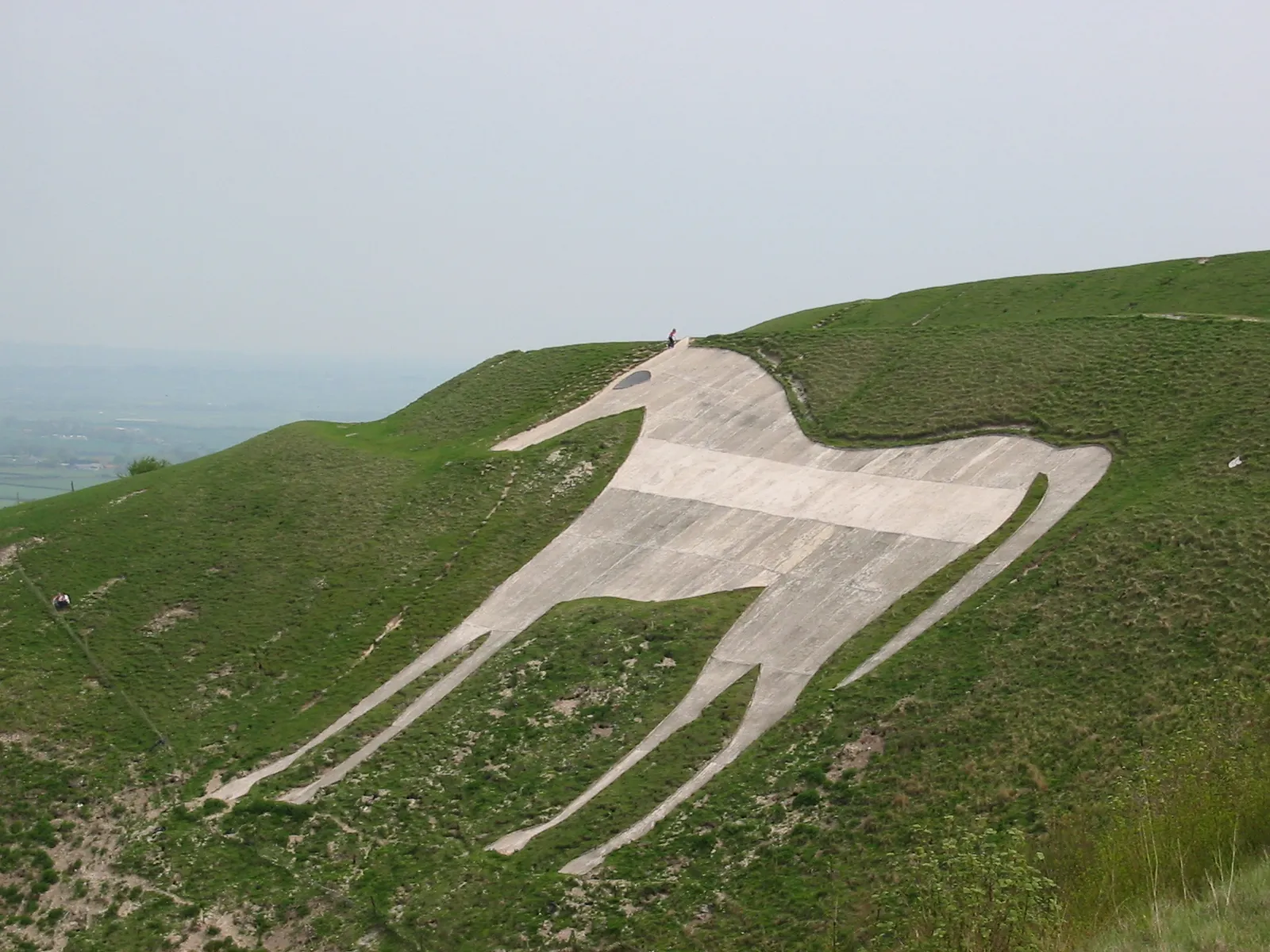 Photo showing: Westbury White Horse, Chalk Horse nr Bath