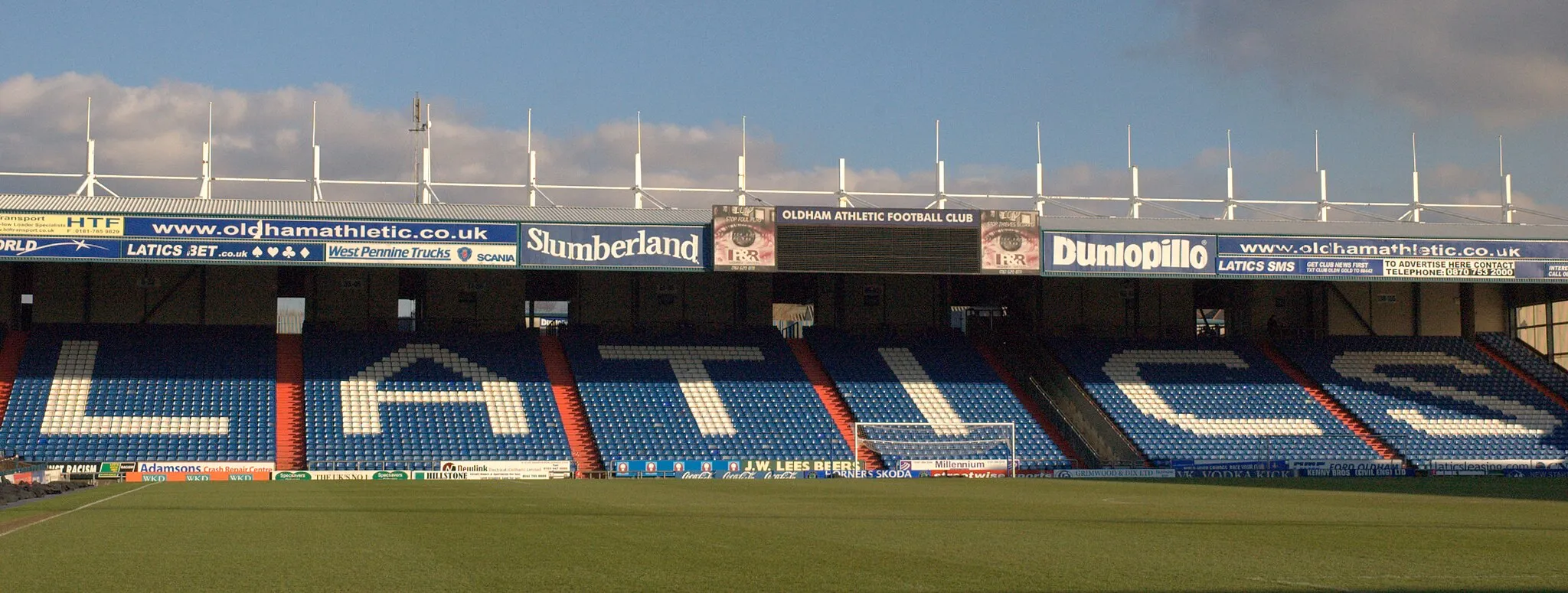 Photo showing: Boundary Park