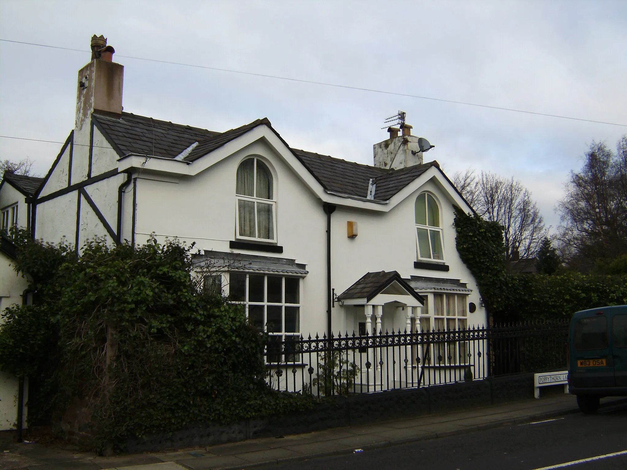 Photo showing: Poppythorn Cottage, Poppythorn Lane, Prestwich.