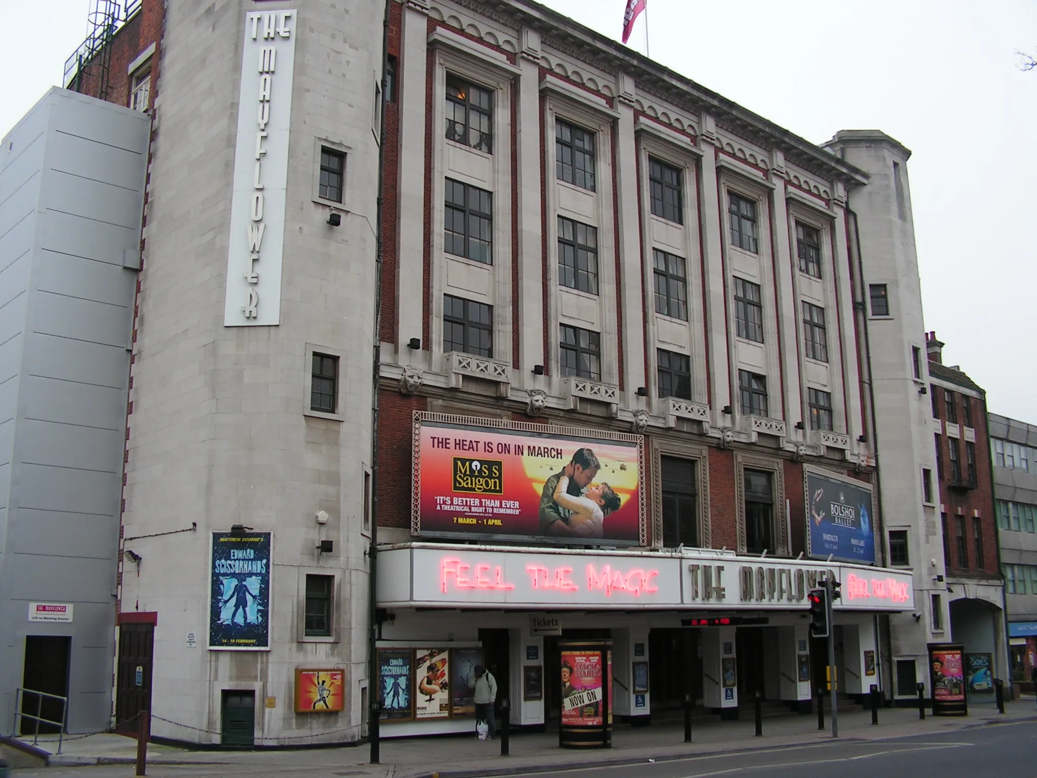 Photo showing: The Mayflower Theatre, Southampton, England.
Taken by Michael Collins 03/02/06