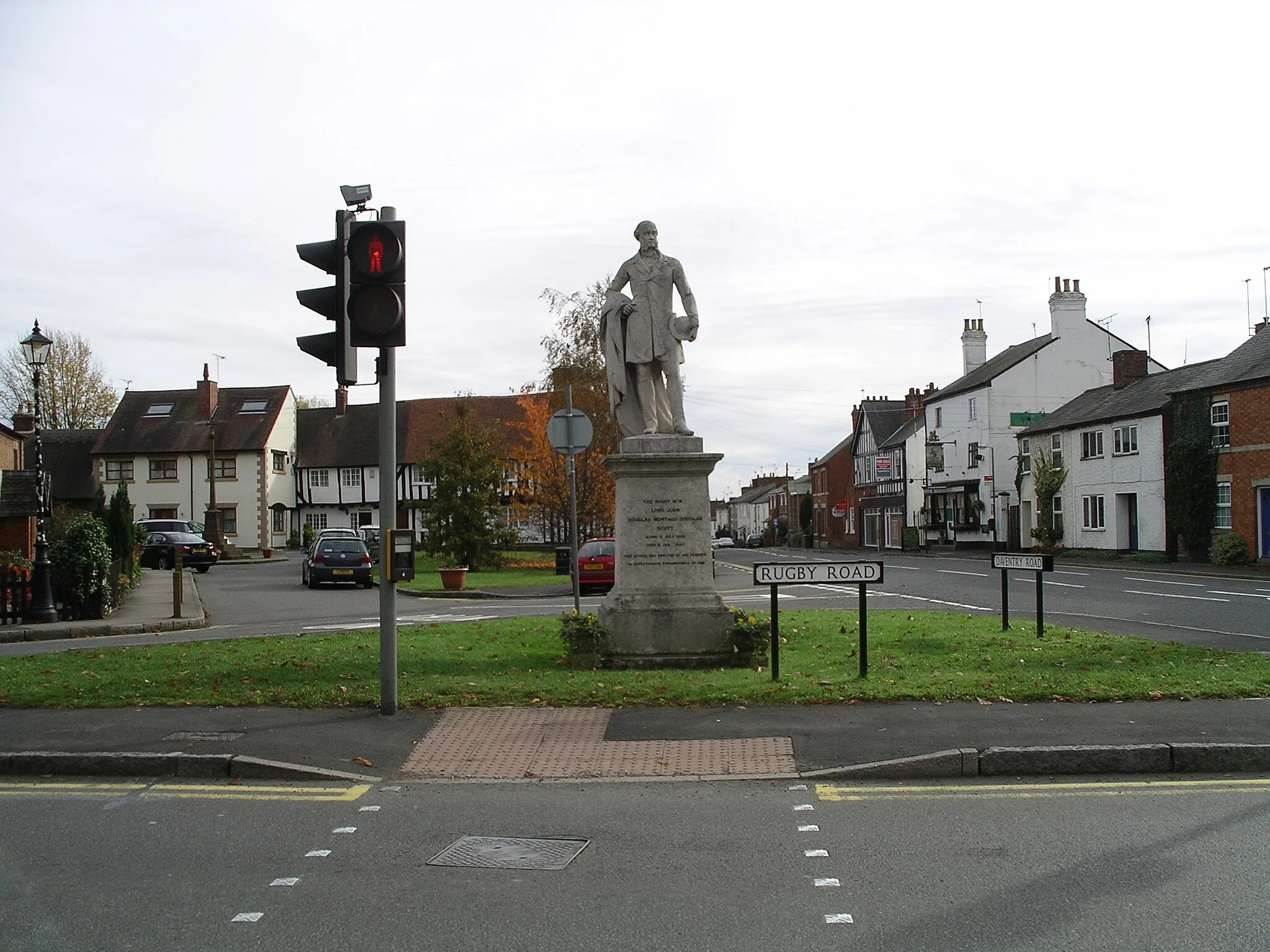 Photo showing: The centre of Dunchurch, Warwickshire, England.