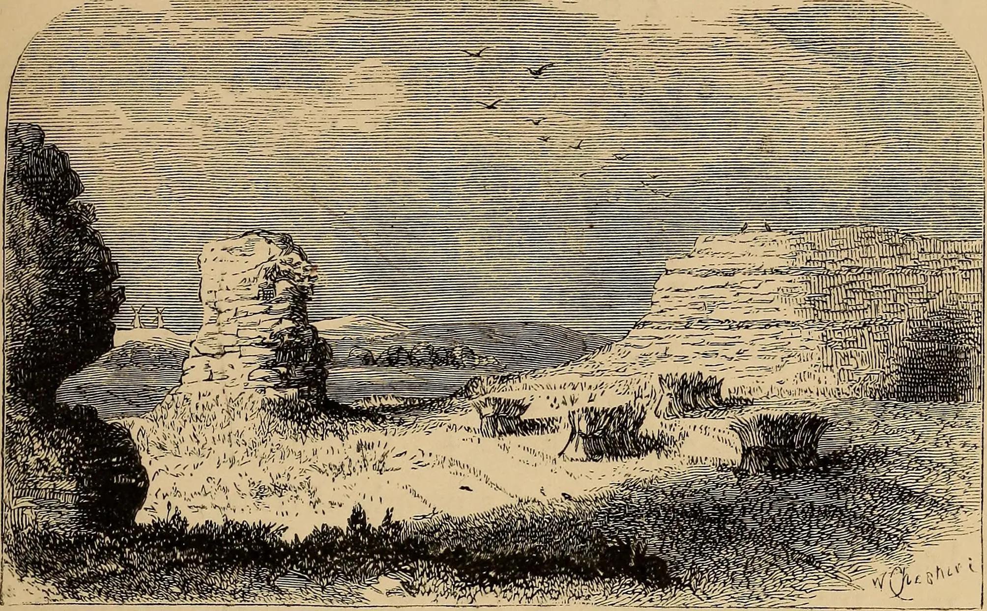 Photo showing: Identifier: cornerofkentorso00plan (find matches) Title: A corner of Kent; or, Some account of the parish of Ash-next-Sandwich, its historical sites and existing antiquities Year: 1864 (1860s) Authors: Planché, J. R. (James Robinson), 1796-1880 Subjects: Publisher: London, R. Hardwicke Contributing Library: The Library of Congress Digitizing Sponsor: The Library of Congress View Book Page: Book Viewer About This Book: Catalog Entry View All Images: All Images From Book
Click here to view book online to see this illustration in context in a browseable online version of this book. Text Appearing Before Image: smiling valley, boundedby a range of low wood-crowned hills,—here andthere a distant spire, a cluster of farm-buildings,a mill, or an oasthouse. Yet those meadows have swarmed with Csesareansoldiery; over what is now a marsh have sailed theRoman galleys and the Saxon keels. Those hillshave witnessed the worship of Woden; amongst thetrees of one of them nestles a village still bearinghis name;—that mill marks the site of a vast pagancemetery; those farms are the remains of manor-houses, whose knightly owners lent lustre to the rollof English chivalry. The sculptured effigies of some INTRODTJCTION. XXlll yet moulder on their monuments in the chancelbeneath. Puffs of white smoke point out the progress of theup-train from Sandwich rattling over a railway whichsweeps by the amphitheatre and round the castrumof Rutupis; an omnibus is rolling along the roadby which Eichard Coeur-de-Lion passed on foot toCanterbury, and Edward the Black Prince conducteda captive King of Prance to London. Text Appearing After Image: A CORNER OF KENT. CHAPTER I. BEFORE THE CONQUEST. •^ Ant vaga cum Thetis Eutupinaque lifcora fervent,Unda Caledonios, fallit turbata Britannos.—Lucan. SoNorthern Britons never hear the roarOf seas that break on the far Cantian shore.—Bowe. rpHE history of the parish of Ash may be said toJ- commence with the above allusion by Lucan, inhis Pharsalia, lib. vi., to the Eutupine shore: thecoast of Kent, or at least that corner of it north-east of Sandwich, having received that appellationapparently from the Portus Eutupensis, the namegiven by the Eomans to the estuary which thenseparated the Isle of Thanet from the mainland. 2 A CORNER OP KENT. At each end of this estuary was a fort whichprotected a haven, the one called E^egnlbium, nowReculver; and the other Rutupis or Rutupinnm,now Richborough. Hence, it is presumed, the pluralname E;utupi8e.^ The etymology of this name is stilla vexed question. Camden suggests its derivationfrom the British words rhydtufeth, vadum sahulo-sum, or s Note About Images
Please note that these images are extracted from scanned page images that may have been digitally enhanced for readability - coloration and appearance of these illustrations may not perfectly resemble the original work.