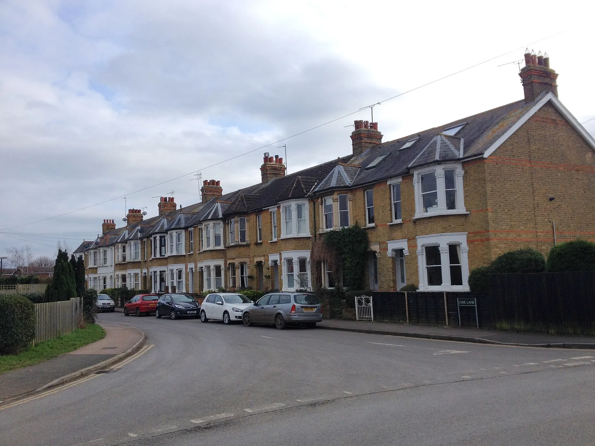 Photo showing: Oak Lane, Headcorn