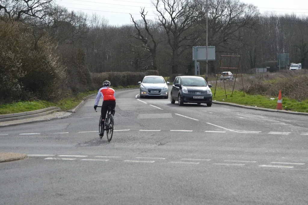 Photo showing: A261 / A20 junction